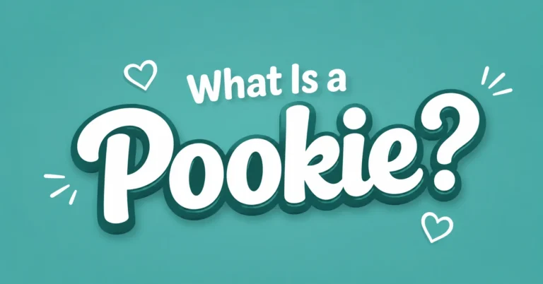 What Is a Pookie? text displayed in a clean teal feature image.
