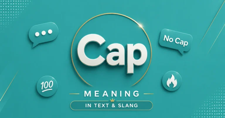 Cap Meaning: 7 Powerful and Surprising Meanings in Text and Slang