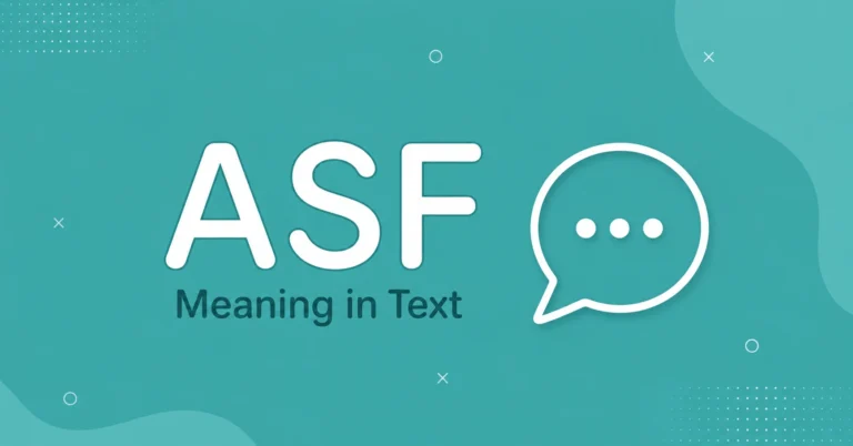 ASF Meaning in Text explained with a clean chat graphic