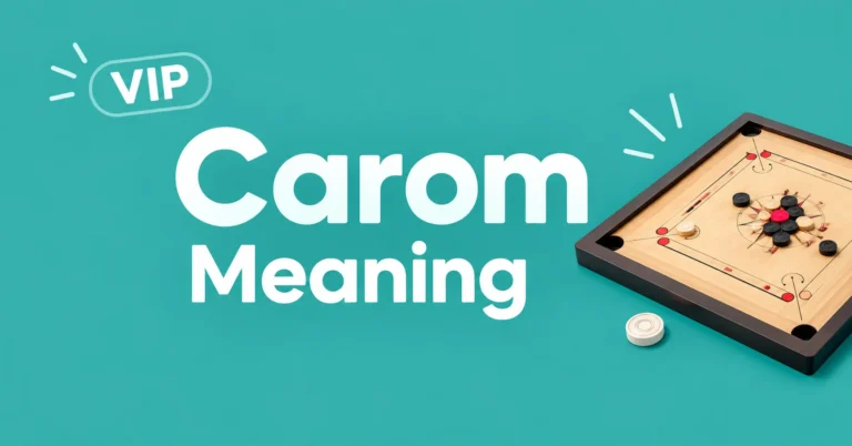 Carom Meaning