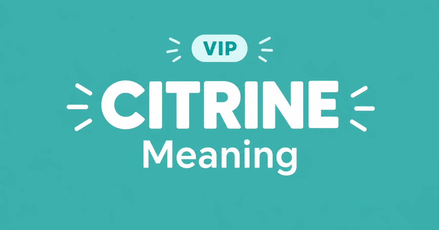 Citrine Meaning gemstone symbolism and birthstone