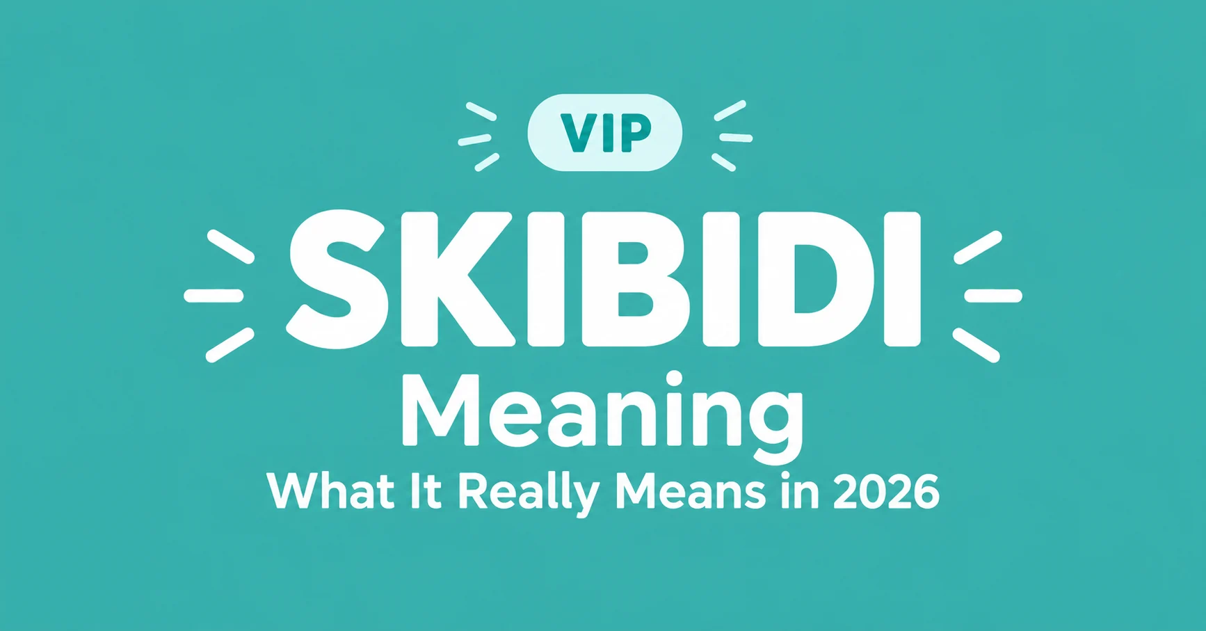 Skibidi Meaning explained