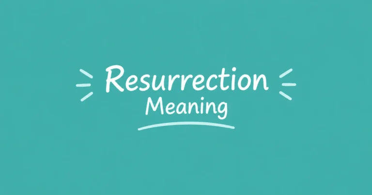 Resurrection Meaning definition, symbolism, and significance explained