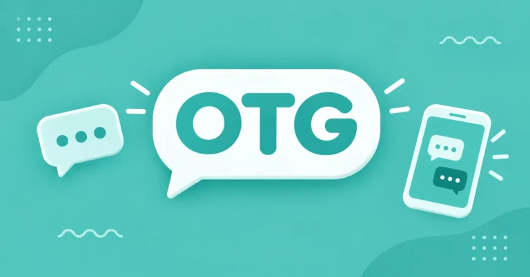 OTG Meaning in Text