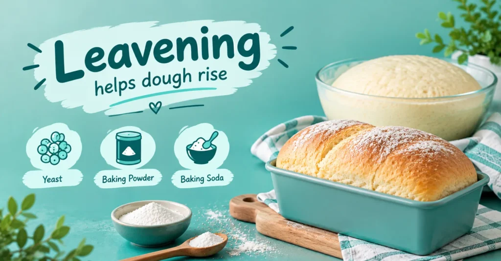 Leavening types and their role in baking