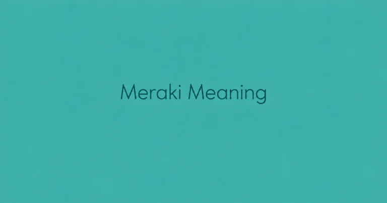 Meraki Meaning Greek word definition and symbolism